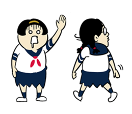 acitive girl 5 sticker #9954494