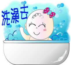 Families with baby sticker #9955061