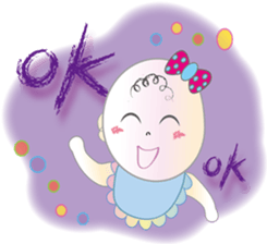 Families with baby sticker #9955071