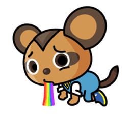 The Special Civet Cat Forces-Practical sticker #9955430