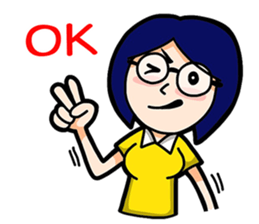 Aom Thai sticker #9955639