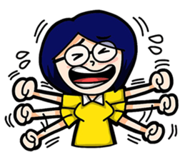 Aom Thai sticker #9955642