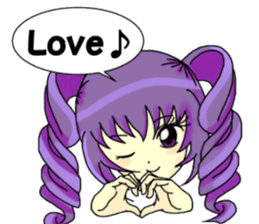 Purple&Mitsu sticker #9955832