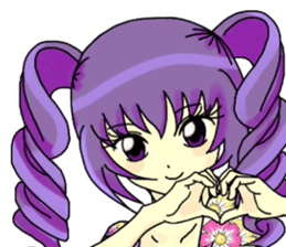 Purple&Mitsu sticker #9955834