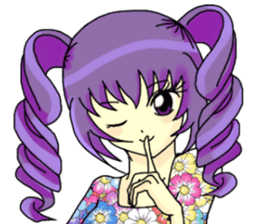 Purple&Mitsu sticker #9955837
