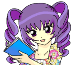 Purple&Mitsu sticker #9955838