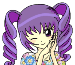 Purple&Mitsu sticker #9955839
