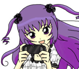 Purple&Mitsu sticker #9955843
