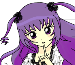 Purple&Mitsu sticker #9955844