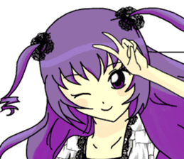Purple&Mitsu sticker #9955846
