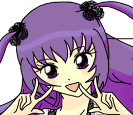 Purple&Mitsu sticker #9955847