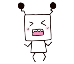 Square Star People sticker #9956540