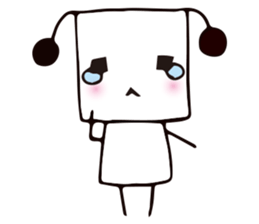 Square Star People sticker #9956541