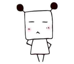 Square Star People sticker #9956545