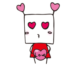 Square Star People sticker #9956548