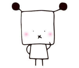 Square Star People sticker #9956552