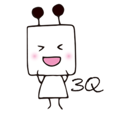 Square Star People sticker #9956557