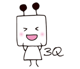 Square Star People sticker #9956557