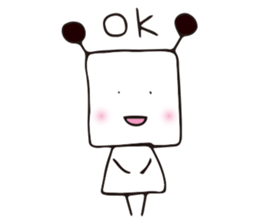 Square Star People sticker #9956560