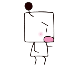 Square Star People sticker #9956563