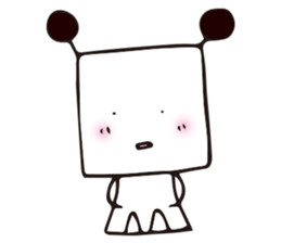 Square Star People sticker #9956565