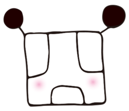 Square Star People sticker #9956567