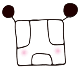 Square Star People sticker #9956567