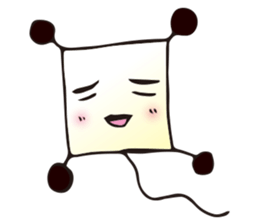 Square Star People sticker #9956571