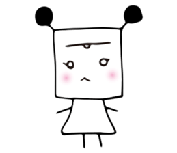 Square Star People sticker #9956574