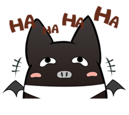 Bat Story-Ait & Ms.Bi NO.2 sticker #9956583