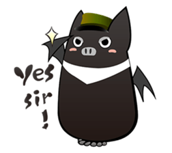 Bat Story-Ait & Ms.Bi NO.2 sticker #9956585