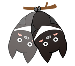 Bat Story-Ait & Ms.Bi NO.2 sticker #9956591