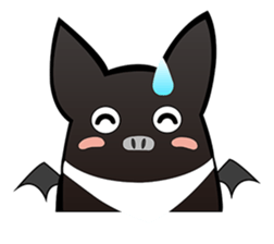 Bat Story-Ait & Ms.Bi NO.2 sticker #9956595