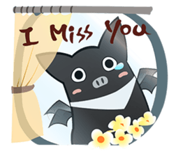 Bat Story-Ait & Ms.Bi NO.2 sticker #9956608