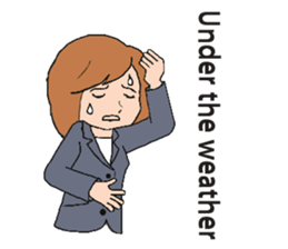 Women type sticker #9956667