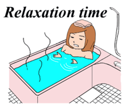 Women type sticker #9956682