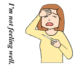 Women type sticker #9956686