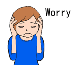 Women type sticker #9956690