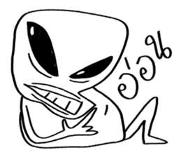 Conversations with Aliens sticker #9956755