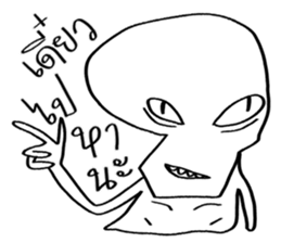Conversations with Aliens sticker #9956769
