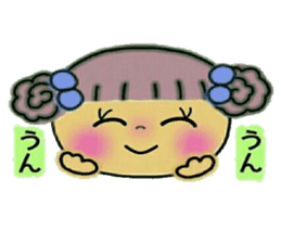 Very convenient! Sticker of girls sticker #9957081