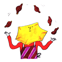 Mr. Daigakuimo - apron -