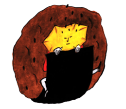 Mr. Daigakuimo - apron - sticker #9957625