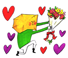 Mr. Daigakuimo - apron - sticker #9957633