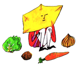 Mr. Daigakuimo - apron - sticker #9957636