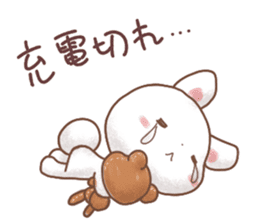 Rabbit & Bear's loves ticker.Rabbit ver. sticker #9958170