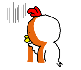 acockandachick sticker #9958366