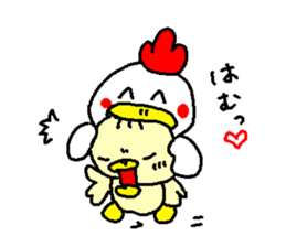 acockandachick sticker #9958372