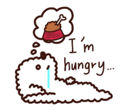 Toypoodle loafs around at home 2 sticker #9958470