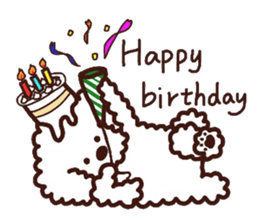 Toypoodle loafs around at home 2 sticker #9958493